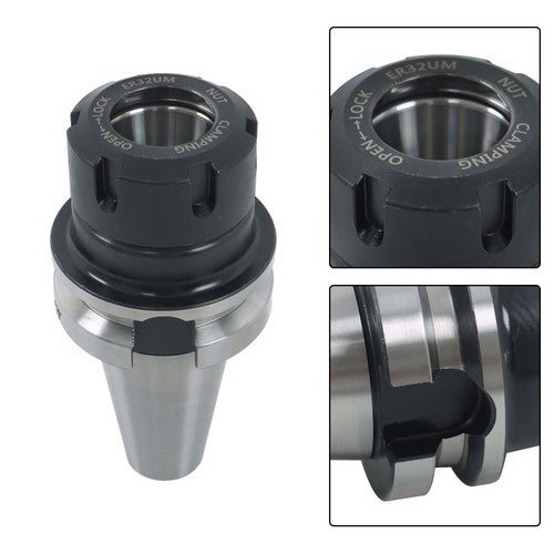 2.75" GAGE Length-4 Chucks -Tool Holders G2.5 / 20000 RPM BT40-ER32 Collet Chuck