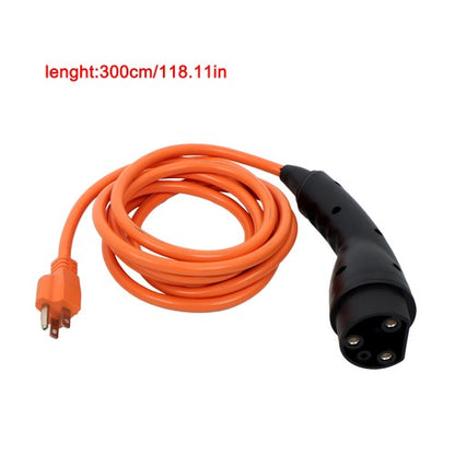 Golf Cart 120V Charger Power Cord 3 Pin Fits For Evolution ICON EV Golf Cart