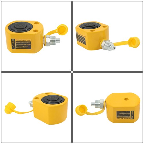 20 tons 1" Stroke Multi Stage Low Height Hydraulic Cylinder Jack Ram YG-20D