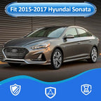 Front Fender Chrome Garnish Molding Trim Left for 2015-2017 for Hyundai Sonata