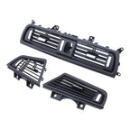 3X Front Air Grille Center Dash AC Vent Set For BMW F10 F11 520i 528i 550i 535i