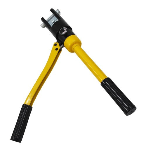 16 MT Hydraulic Wire Terminal Crimper Battery Cable Lug Crimping Tool W/Dies