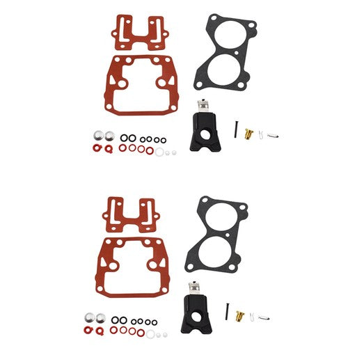 2pack Carburetor Rebuild Kit for Johnson Evinrude V4 85 90 100 115 125 140 HP US