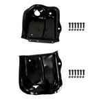 For Ford F-150 1980-1996 Front Coil Spring Tower Shock Mount RH&LH Black Set 2Pc