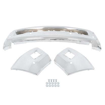 For RAM 2500 3500 2010-2018 Split Style Steel Front Bumper Face Bar Replacement