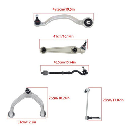 Front Control Arm Bar Link Tie Rod End Kit K620798 For BMW X5 E70 07-13 K620799