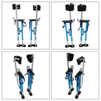Painting Stilt 36" - 48" Drywall Stilts Adjustable Aluminum Alloy Tool Blue