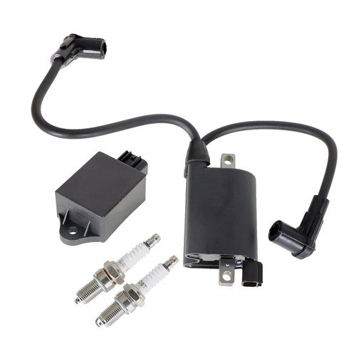 Golf Cart W/ MCI Engine Ignition Coil igniter CDI Spark Plug For EZ-GO TXT 04-08