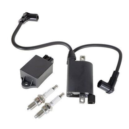 Golf Cart W/ MCI Engine Ignition Coil igniter CDI Spark Plug For EZ-GO TXT 04-08