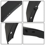 New Plastic Black Wide Wheel Lip Fender Flares Fit For Ford Bronco 2021-2024