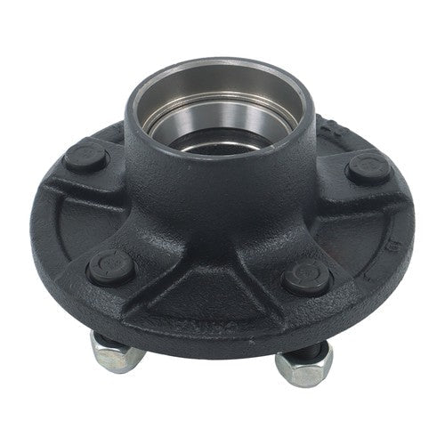 2 Pack 5-lug 5'' wheel hub kits & 8.25-inch round #84 Spindles -7 Pieces/set
