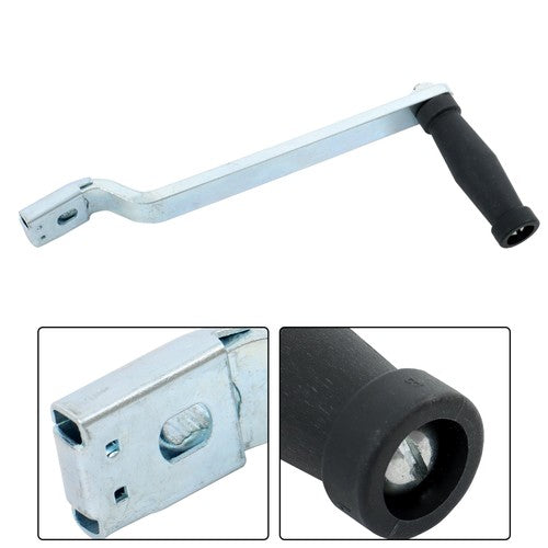 Winch Steel+Polyester Black 3500lbs 33ft 4:1/8:1 26mm Hook Bidirectional Ratchet