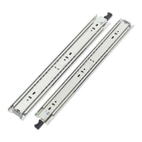 1 Pair 18 Inch 150 Lb Capacity Heavy Duty Locking Drawer Slides