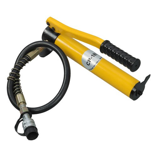 Portable CP-180 Hydraulic Hand Pump, Single-acting Max Pressure Output 8500 PSI