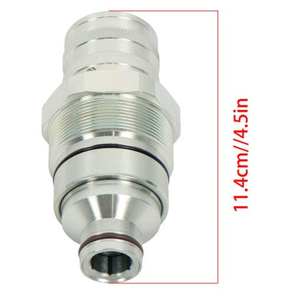 Male Hydraulic Coupler 373-6968 3736968 for Caterpillar 226D 262D 279D New