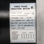 1800 RPM 2 HP General Electric Motor 3 Phase 56C Frame TEFC 230 / 460 Volt New