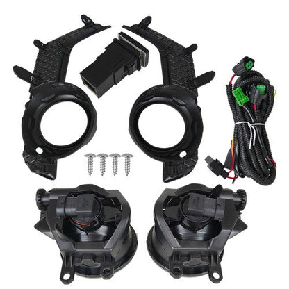 Fog Lamps Lights Bezel Wire Switch Kits for Toyota 4Runner TRD SR5 2014 2021