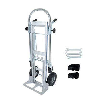 1000 LBS Capacity 3 in 1 Convertible Hand Truck for Warehouses & Factories