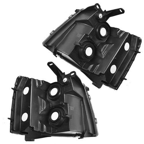 Left+Right Side Headlights For Chevy Silverado1500 2500 3500 2007-2014 Headlamps