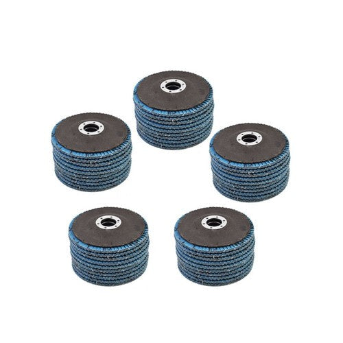 4-1/2" X 7/8" 120 Grit T29 Premium Zirconia Flap Disc Sanding Grinding 50Pack
