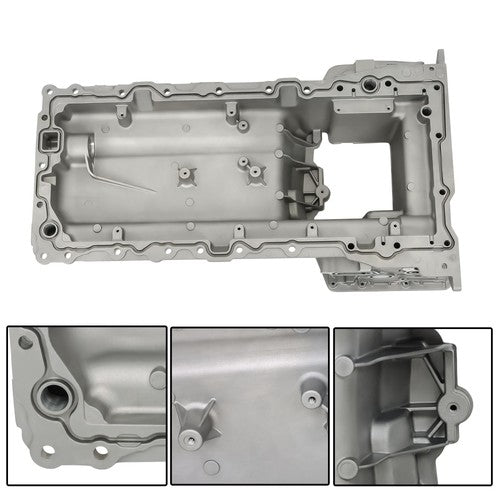 Aluminum Engine Oil Pan DC3Z-6675-B DC3Z-6675-C For F-650 Super Duty 2018-2019