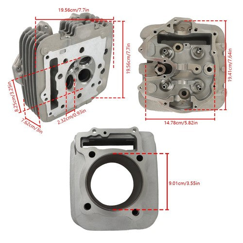 For Honda Sportrax 400 TRX400EX 400EX CYLINDER PISTON GASKET HEAD KIT 1999-2008