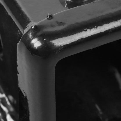4"- 4.5" Square Bolt-on Bumper Hitch Receiver, Adapter with Hardware Durable