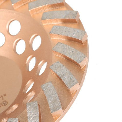 7" Diameter 5/8"-11 Arbor 24 Turbo Grinding Wheels for Concrete and Masonry US