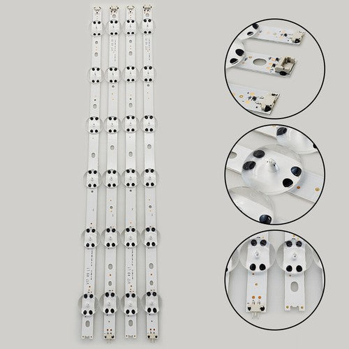 6916L 2863A 6916L 2862A LED strips for LG 49 V17 ART3 49UV340C UB 49UJ6500