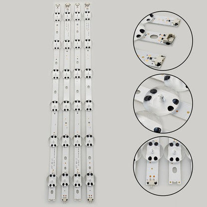 6916L 2863A 6916L 2862A LED strips for LG 49 V17 ART3 49UV340C UB 49UJ6500