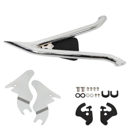 For CVO Touring Road King Glide Street Chrome 22'' Backrest Sissy Bar New