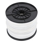 1/8 Inch Hollow Braid Polypro Rope 1000FT 350 Pounds Tensile Strength White