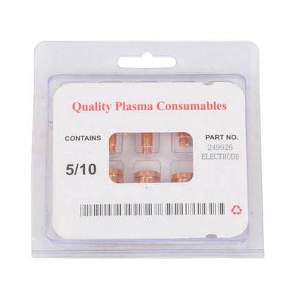 10Pcs Plasma Electrode 249926 Tip 249928 Nozzle for Miller XT40 XT30 XT30C Torch
