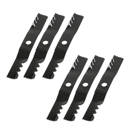 6 × Lawn Mower Blades Fit For Kubota 60" K5955-34360 K5955-97530 396-816