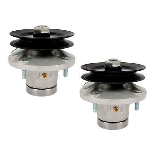 2Pcs Lawn Mower Spindle Assembly For John Deere AM108925 AM107590 38" Deck