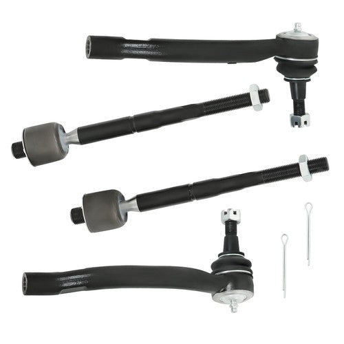 For Nissan Altima 2014 2015-2018 EV801066 Front Inner Outer Tie Rod End ES801197