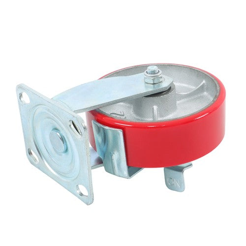 1 Pack 6" Casters Heavy Duty Industrial Caster Wheels Polyurethane Swivel Caster