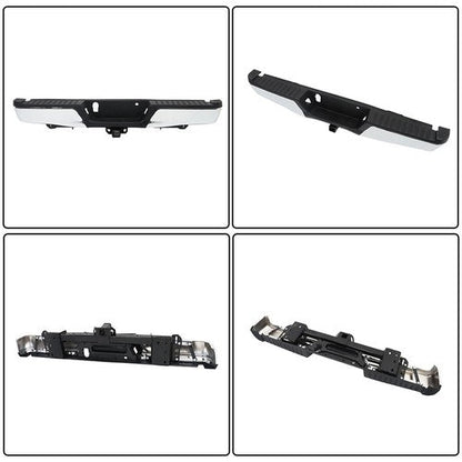 For Ford F-150 2015-2020 Chrome Steel Rear Step Bumper Assembly New w/ Max Tow