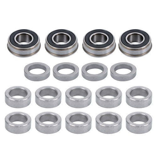 3.4' Axle Hole For Lawn Mower Solid Tire 2-Pack 13X5.00-6 Tire & Wheel Flat Free