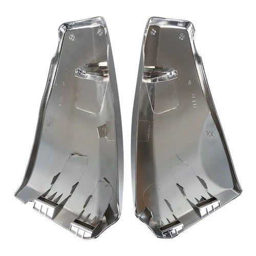 2 PCS SIDE BATTERY COVER CHROME FOR HONDA VTX 1300 2003-2007 2008 2009