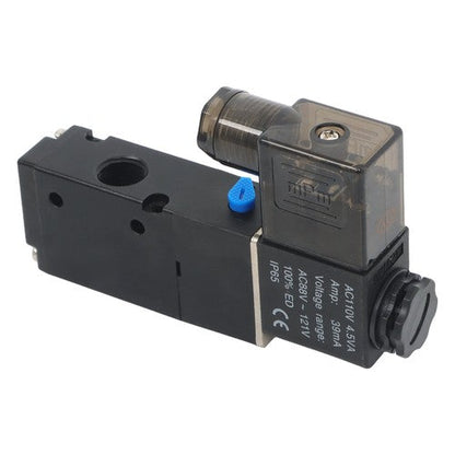 3 Way Normally Closed DC 110V Electric Solenoid Air Valve 1/4" NPT