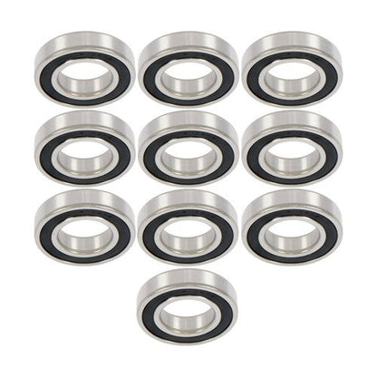 10Pcs 6209-2RS Deep Groove Ball Bearings 45mm Inner Dia 85mm OD 19mm Bore Sealed