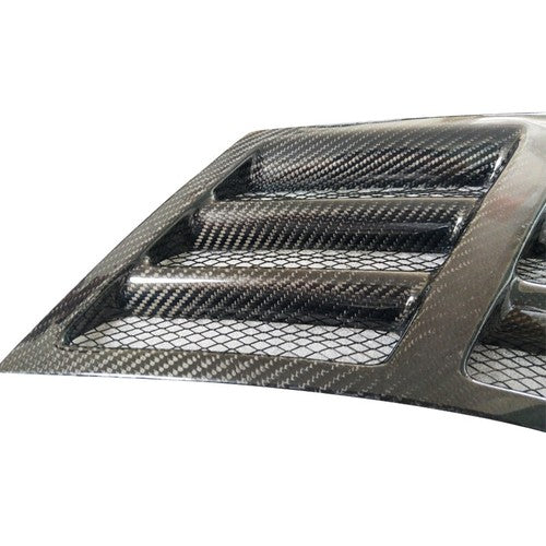 Carbon Fiber Front Fender Side Grille Pair for 2008-2023 for Nissan GT-R R35