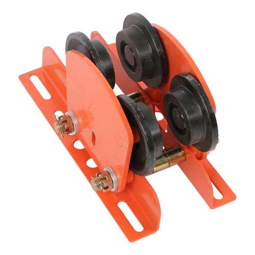 2200lbs/1 Ton I-Beam Manual Trolley Double Wheels 2.68"-4.33" Adjustable