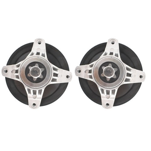 2pc Spindle Assembly For MTD Lt46 LX46 46" Deck 918-06977A 618-06977 618-06977A