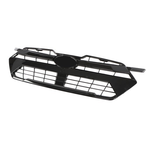 Front Bumper Upper Grill Glossy Black Plastic Suitable For Subaru Crosstrek 2024