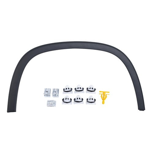 For 2018-2024 Chevrolet Traverse Primed Black Front Passenger Fender Flares