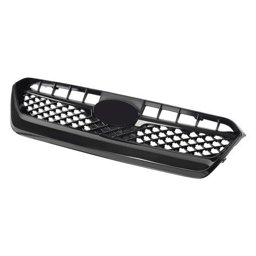 For Subaru WRX/WRX STI 2015-2017 Front Grille Mesh Plastic Gloss BLK Replacement