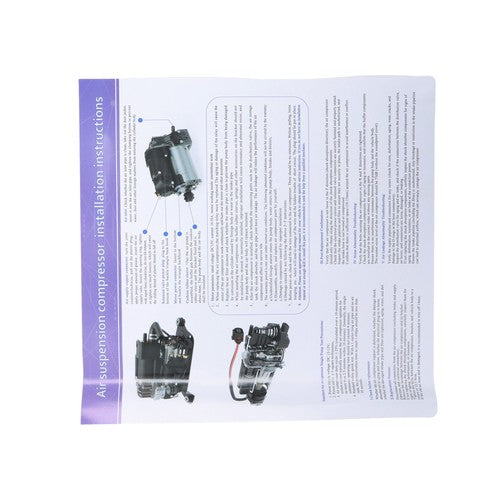 37206886721 For BMW 640i / 640i xDrive 2013-2019 Air Suspension Compressor NEW