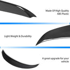 2010-2015 JDM Rear Trunk Wing Spoiler Carbon Look for Infiniti G25 G35 G37 Q40